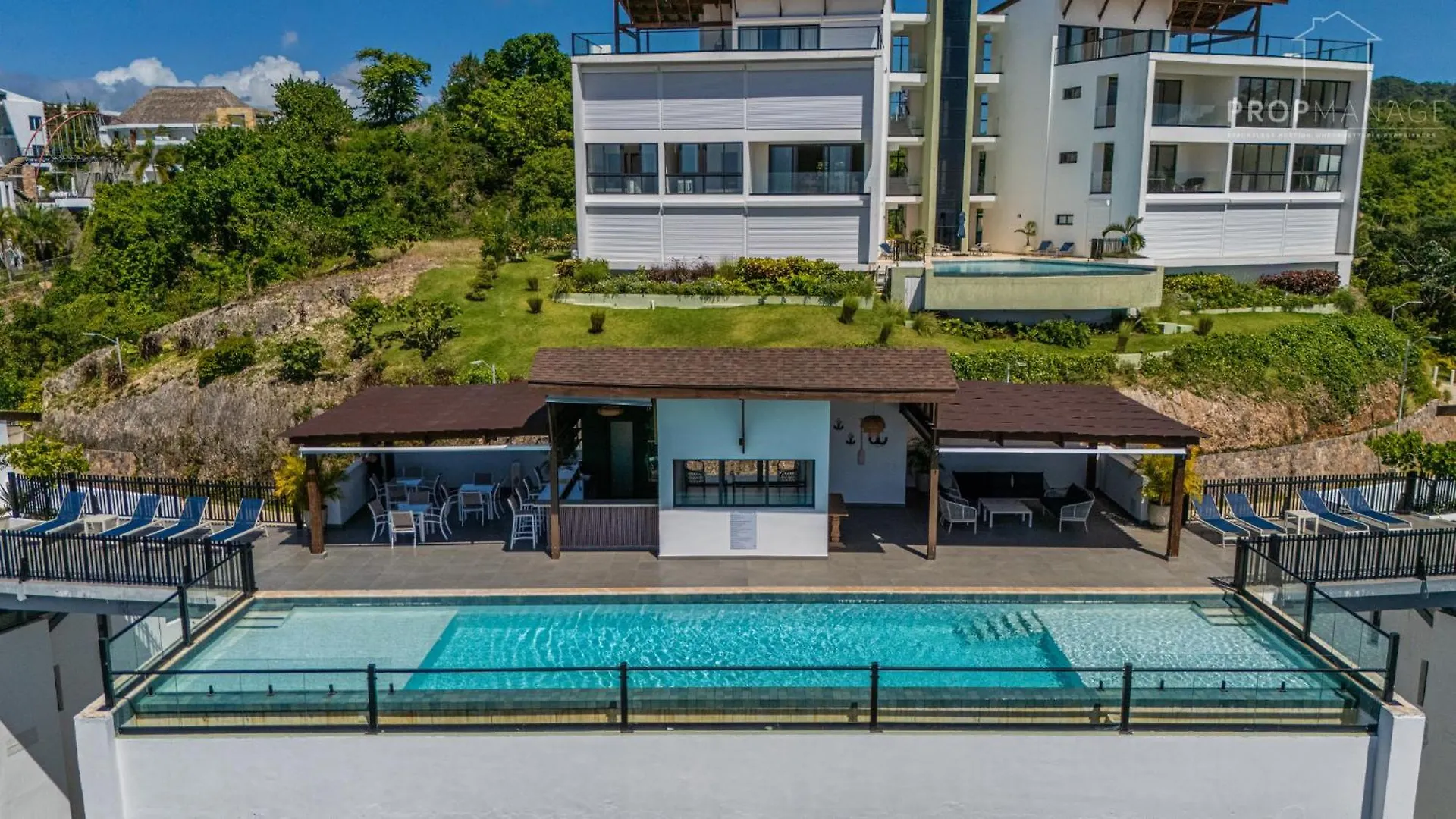 公寓 拉斯特拉纳斯Stylish 2Br With Ocean View & Infinity Pool In Playa Bonita公寓